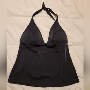 SOLD-Victoria's Secret Black Halter Tankini